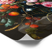 花の花瓶 | ヤン・ダビズ・デ・ヘム ポスター (角)