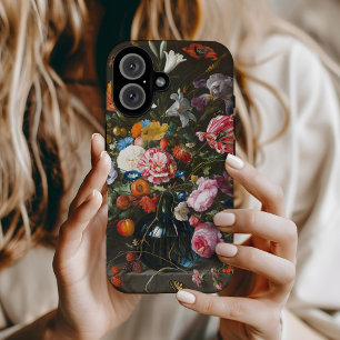 花の花瓶   ヤン・ダビズ・デ・ヘム iPhone 16ケース