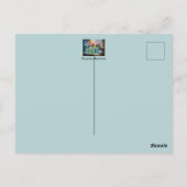 花の花瓶、素晴らし鮮やか開花 ポストカード (裏面)