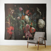 花の花瓶 – Jan Davidsz. de Heem タペストリー (インサイチュ(横))