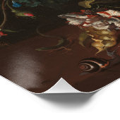 花の花瓶 – Jan Davidsz. de Heem ポスター (コーナー)