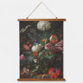 花の花瓶 – Jan Davidsz. de Heem 吊り下げ型タペストリー (正面)