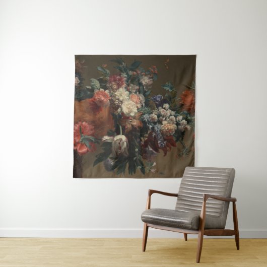 花の花瓶 – Jan van Huysum タペストリー (インサイチュ(横))
