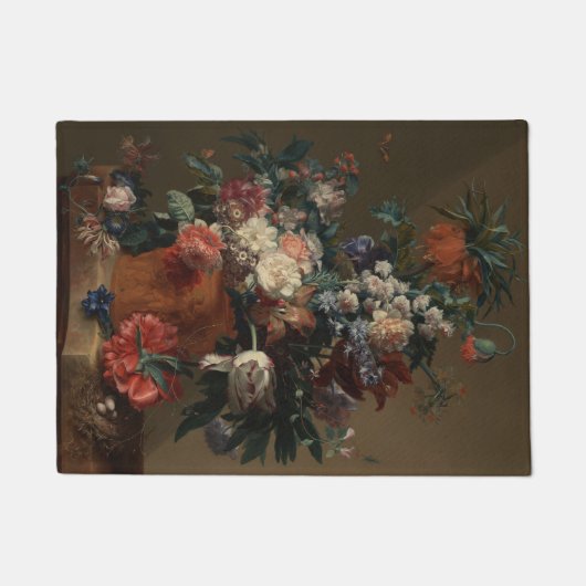花の花瓶 – Jan van Huysum ドアマット (正面)