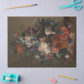 花の花瓶 – Jan van Huysum 薄葉紙 (クラフト)