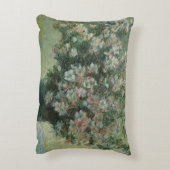 花の花瓶byクロード・モネ アクセントクッション (裏面(縦))