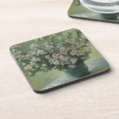 花の花瓶byクロード・モネ コースター (左側)