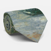 花の花瓶byクロード・モネ ネクタイ (ロール)
