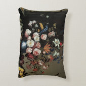 花の花瓶by a Window, Balthasar van der Ast アクセントクッション (裏面(縦))