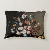 花の花瓶by a Window, Balthasar van der Ast アクセントクッション (裏面)