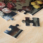 花の花瓶by a Window, Balthasar van der Ast ジグソーパズル (側面)