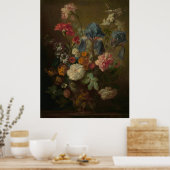 花の花瓶by Jan van Huysum ポスター (キッチン)