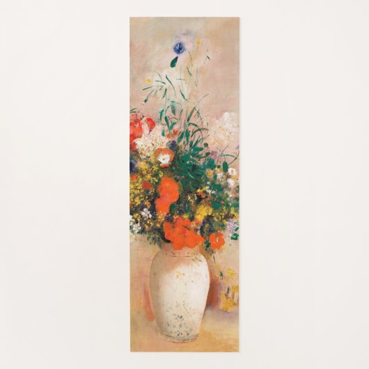 花の花瓶by Redon Post-Impressionist ヨガマット (正面)