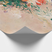花の花瓶by Redon Post-Impressionist ラッピングペーパー (角)