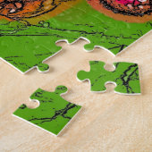 花の花 ジグソーパズル (側面)