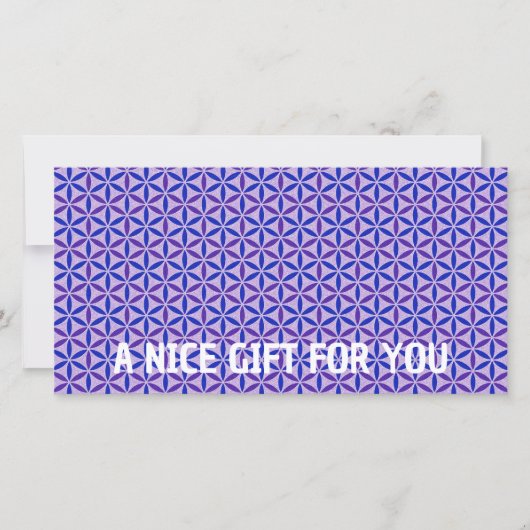 花の花 – スタンプ模様4 (正面)