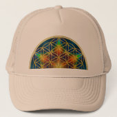 花の花 – フラクタル花1 キャップ (正面)