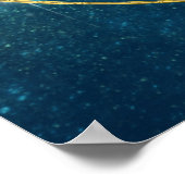 花の花 – フラクタル花1 ポスター (角)