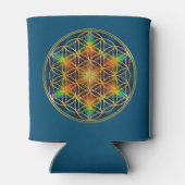 花の花 – フラクタル花1 缶クーラー (裏面)