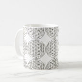花の花/ブルームデレベンス – シルバー コーヒーマグカップ (正面左)