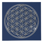 花の花/ブルームデレベンス – シルバー フォトキューブ (右)