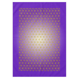 花の花/ブルームデレベンス – パターン金ゴールド テーブルクロス