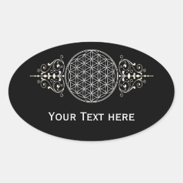 花の花/ブルームデレベンス – ヴィンテージI 楕円形シール