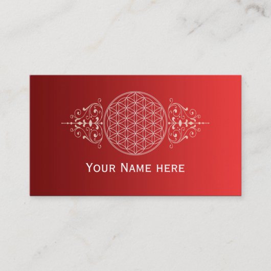 花の花/ブルームデレベンス – ヴィンテージIa 名刺 (正面)