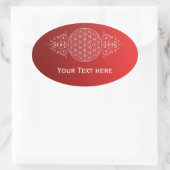 花の花/ブルームデレベンス – ヴィンテージIa 楕円形シール (バッグ)