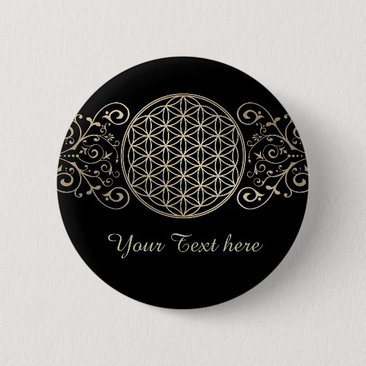 花の花/ブルームデレベンス – ヴィンテージIX 缶バッジ (正面)