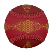 花の花/ブルームデレベンス – ヴィンテージXI 野球ボール (裏面)