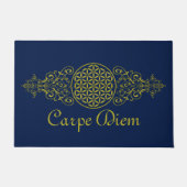 花の花/ブルームデレベンス – ヴィンテージXII ドアマット (正面)