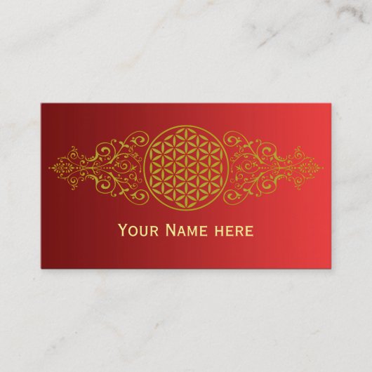 花の花/ブルームデレベンス – ヴィンテージXII 名刺 (正面)