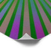 花の花/ブルームデレベンス – 金ゴールド ポスター (角)