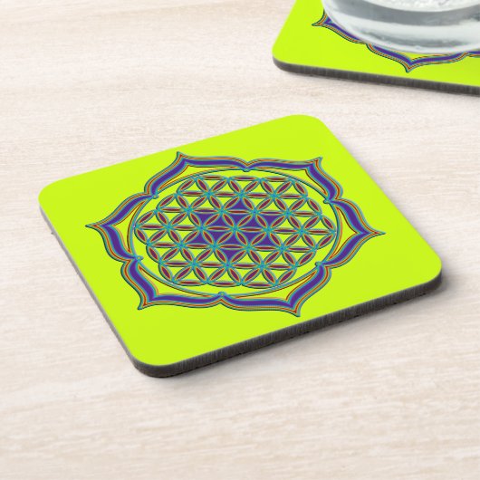 花の花/ブルームデレベンス – Lotus Contour コースター (左側)