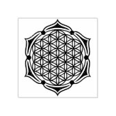 花の花/ブルームデレベンス – Lotus I ラバースタンプ (インプリント)