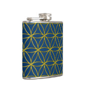 花の花/ブルームデレベ縁どン金ゴールド フラスク (右)