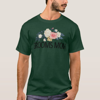 花の花 水彩 おかしい 花婿の母 Tシャツ