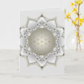 花の花 – 花壇曼荼羅1 カード (黄色い花)