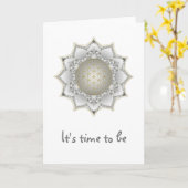 花の花 – 花壇曼荼羅1 カード (黄色い花)