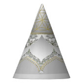 花の花 – 花壇曼荼羅1 パーティーハット (左)