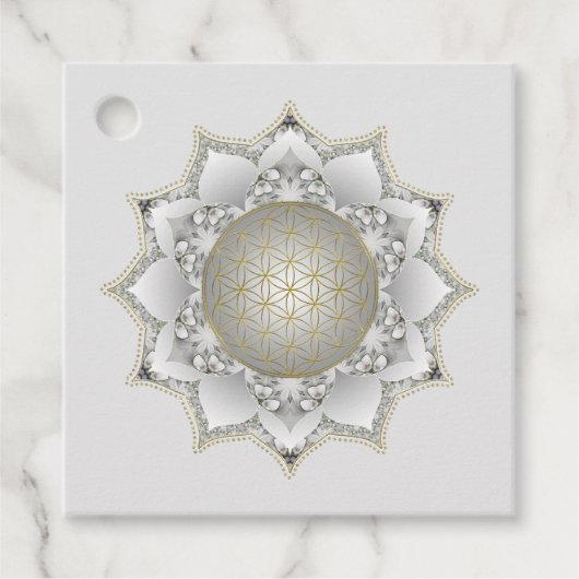 花の花 – 花壇曼荼羅1 フェイバータグ (正面)