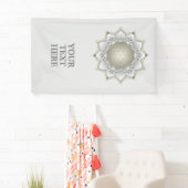 花の花 – 花壇曼荼羅1 横断幕 (インサイチュ)