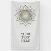 花の花 – 花壇曼荼羅1 横断幕 (縦)