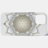 花の花 – 花壇曼荼羅1 Case-Mate iPhoneケース (裏面 (横))