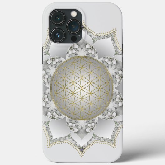 花の花 – 花壇曼荼羅1 Case-Mate iPhoneケース (裏面)