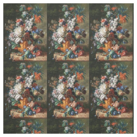 花の芸術の生地のヴァンHuysum's Bouquet ファブリック (見本)