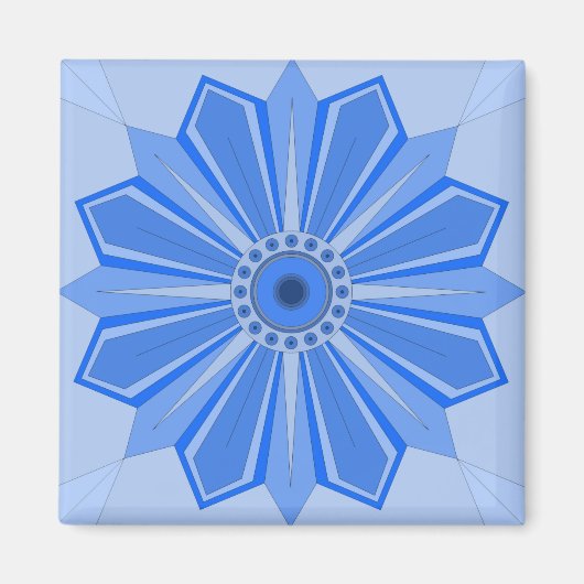 花の芸術の磁石 マグネット (正面)