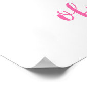 花の芸術はあなたの夢の生活を生きる引用文 ポスター (角)