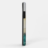 花の芸術iphone5の場合が付いているかわいい茶色のバニー Case-Mate iPhoneケース (裏面/右)